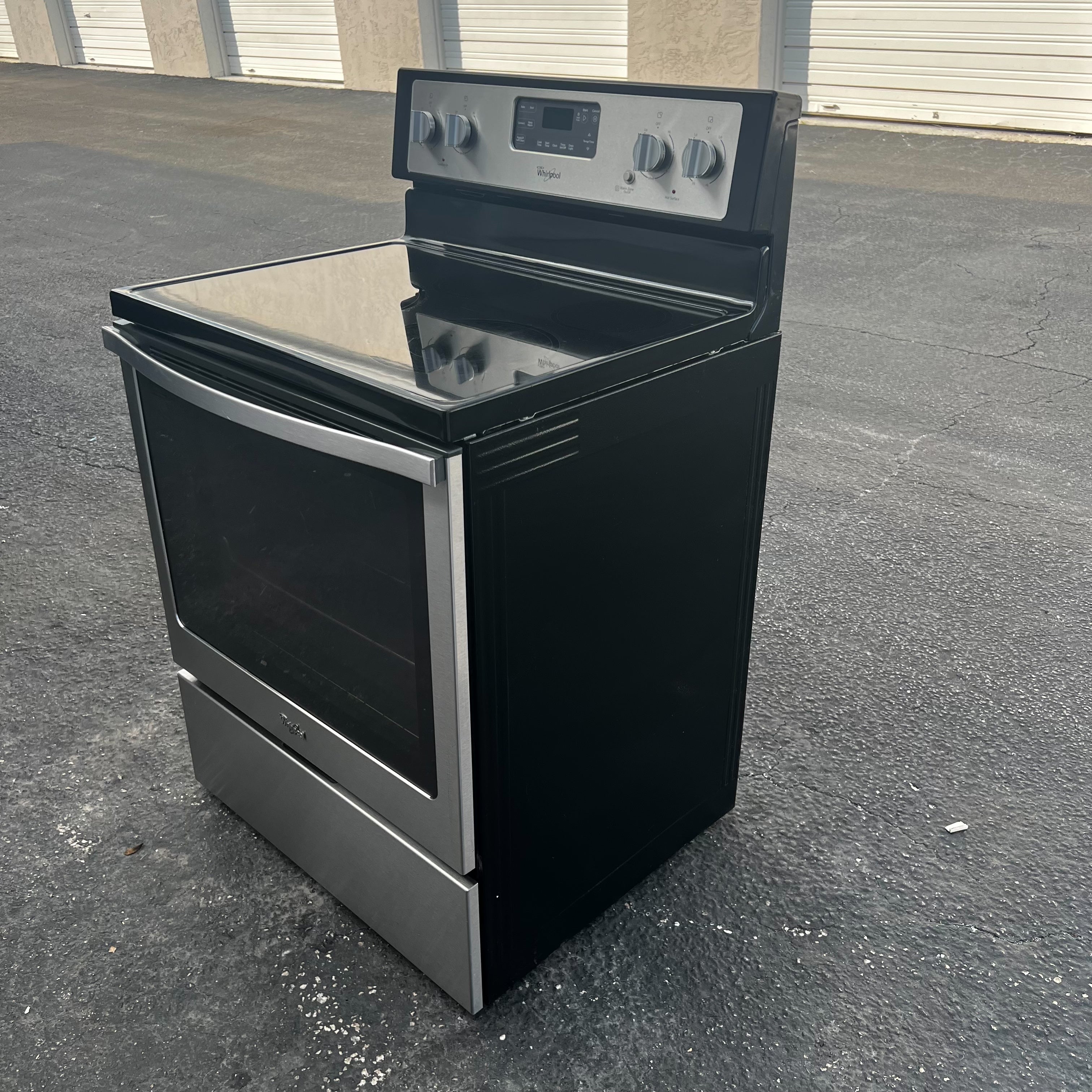 Whirlpool Stainless Steel Electric Stove Whirlpool Stainless Steel Electric Stove